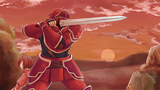 A Hero's Armor is Always Crimson